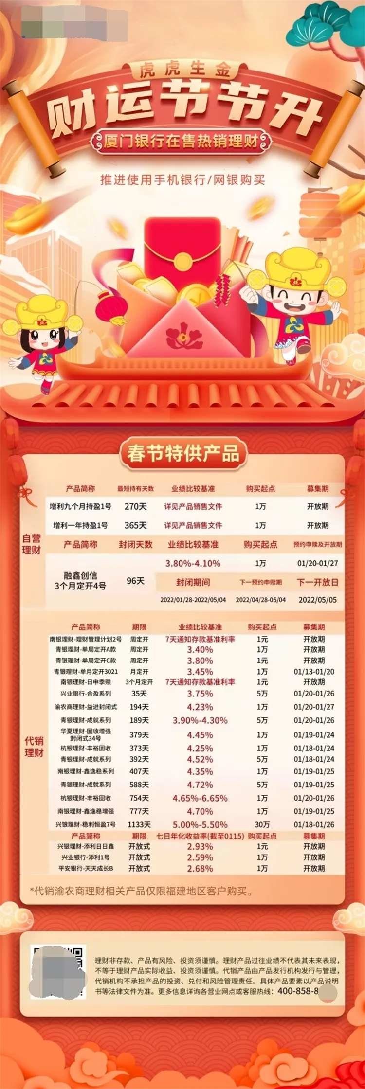财运节节升长图海报-采灵感-cailinggan.com