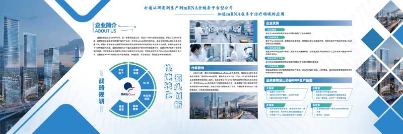 医药企业介绍文化墙-采灵感-cailinggan.com