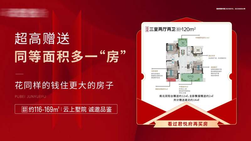 地产户型鉴赏活动展板-采灵感-cailinggan.com