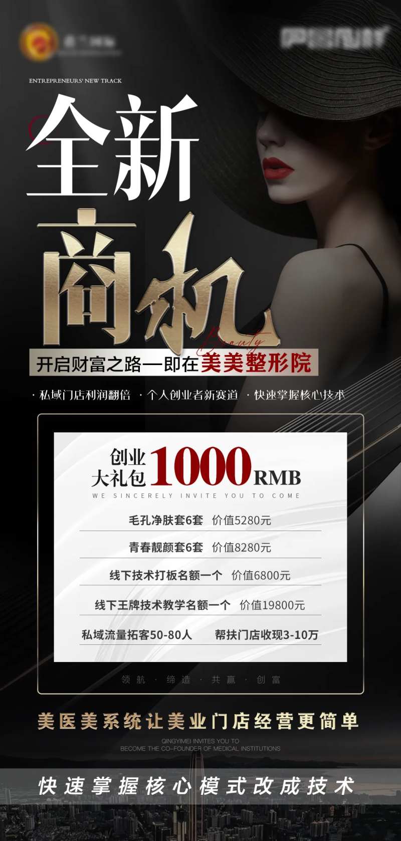 全新商机创业海报-采灵感-cailinggan.com