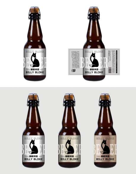 精酿啤酒包装设计-采灵感-https://www.cailinggan.com/