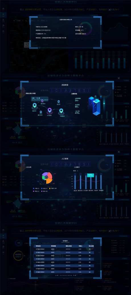 房屋管理软件UI界面设计-采灵感-https://www.cailinggan.com/