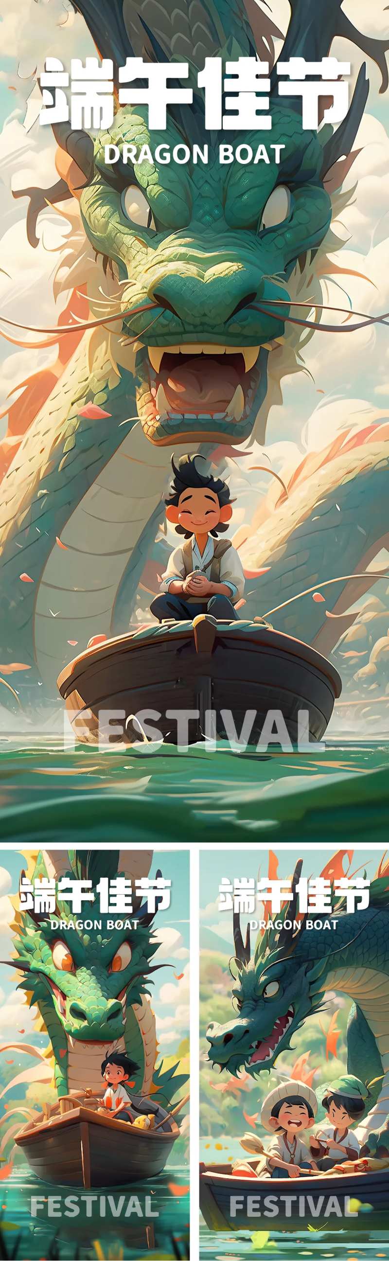 端午节节日营销海报-采灵感-cailinggan.com