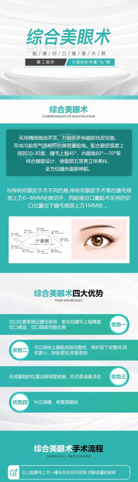 综合美眼术双眼皮详情页-采灵感-https://www.cailinggan.com/