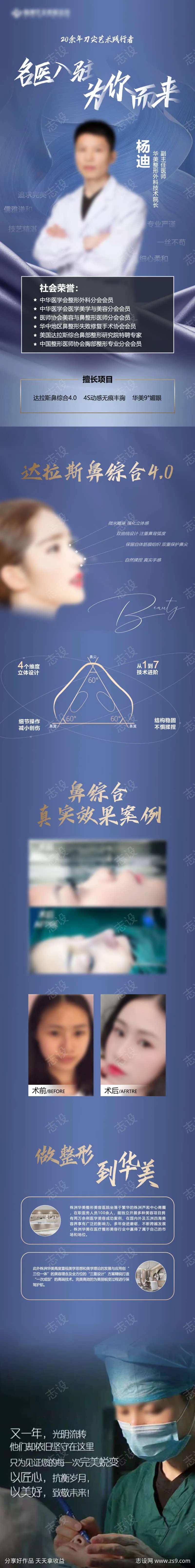 名医入住为难而来专家海报-采灵感-cailinggan.com