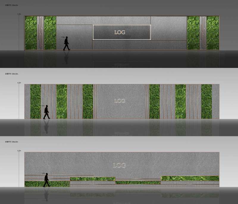 地产绿皮围挡效果-采灵感-cailinggan.com