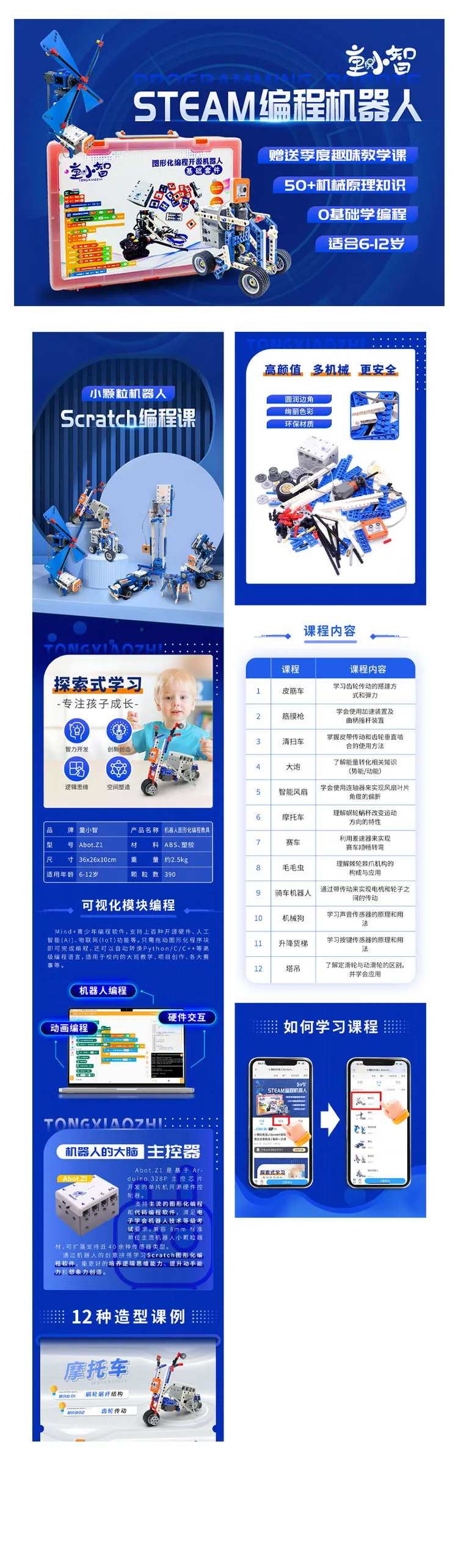 编程玩具机器人详情页-采灵感-cailinggan.com