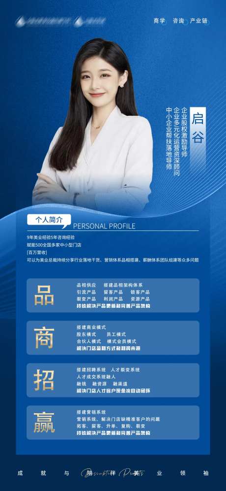 人物介绍海报-采灵感-https://www.cailinggan.com/