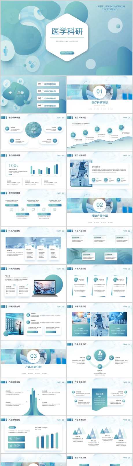 医学研究报告PPT-采灵感-https://www.cailinggan.com/