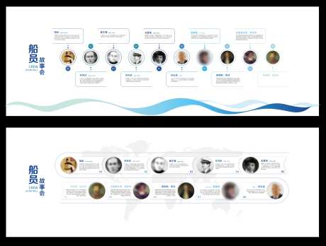 船员故事航海文化墙背景板-采灵感-https://www.cailinggan.com/