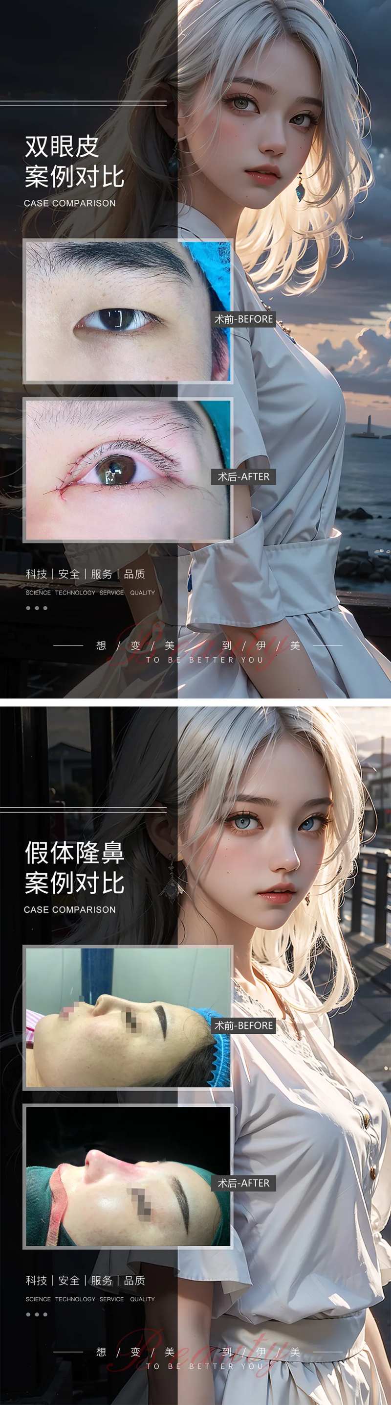 医美整形案例对比模版-采灵感-cailinggan.com