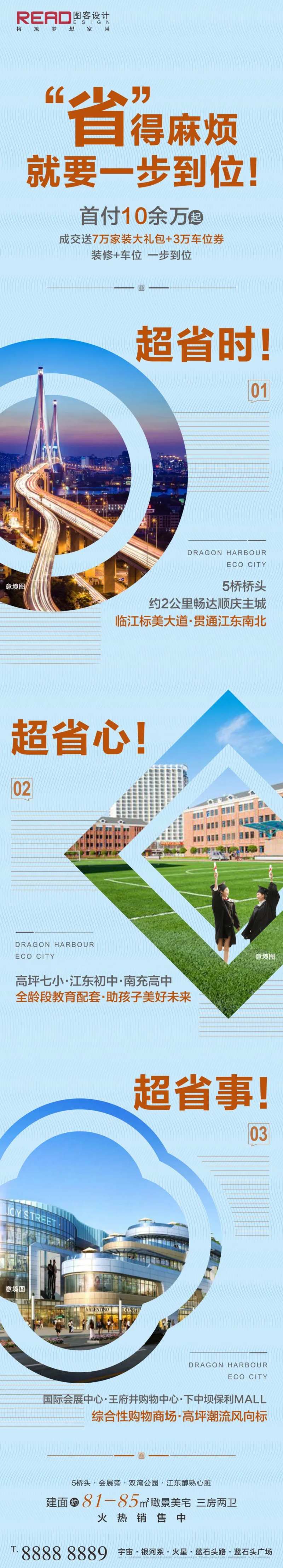 商业地产价值点中心城市卖点长图-采灵感-cailinggan.com