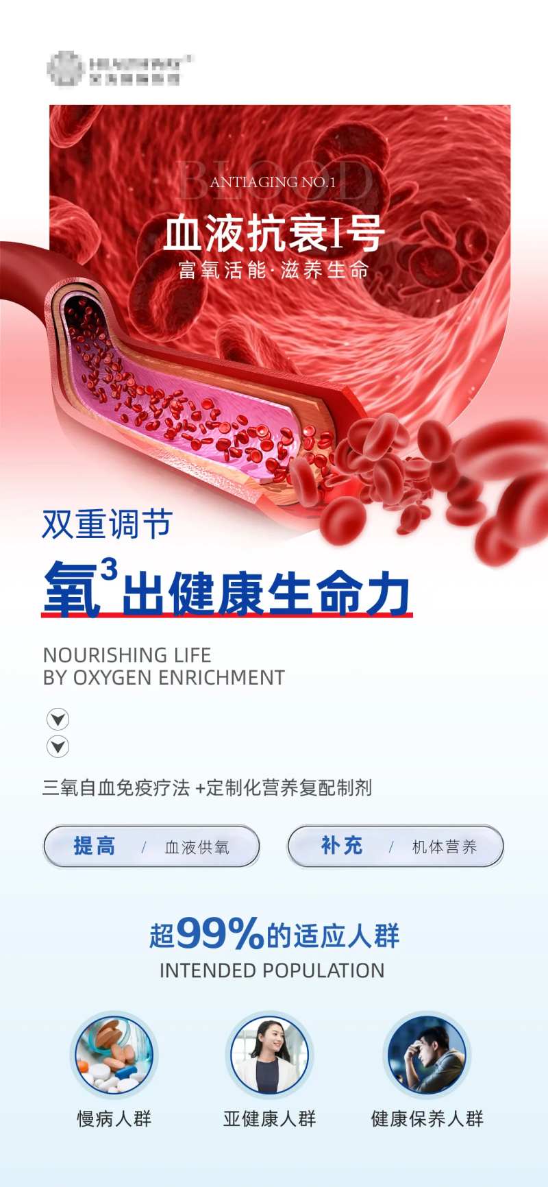 细胞基因生物血液海报-采灵感-cailinggan.com