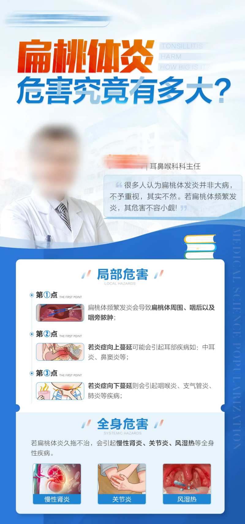 扁桃体炎危害究竟有多大科普-采灵感-cailinggan.com