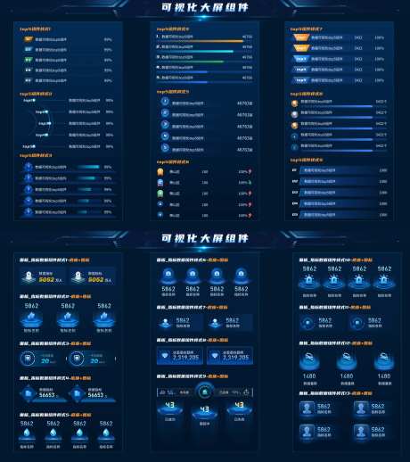 可视化图表组件设计-采灵感-https://www.cailinggan.com/