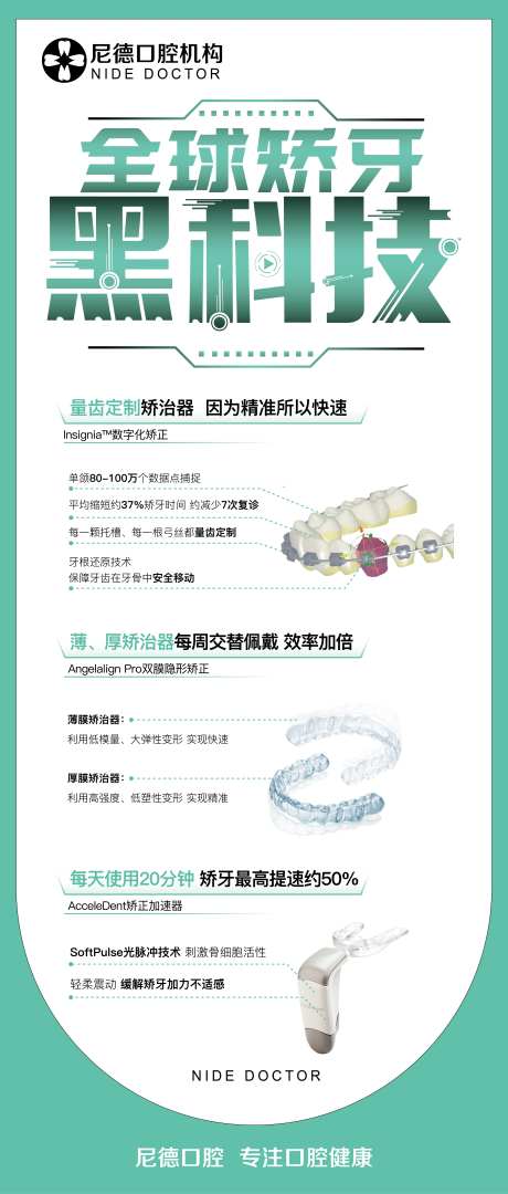 矫正黑科技海报-采灵感-https://www.cailinggan.com/