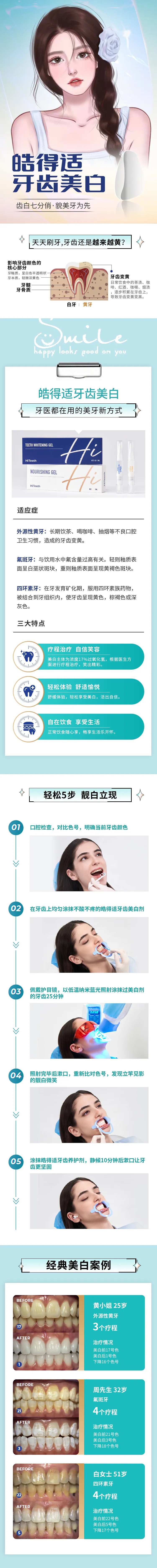 医美皓得适牙齿美白详情页-采灵感-cailinggan.com