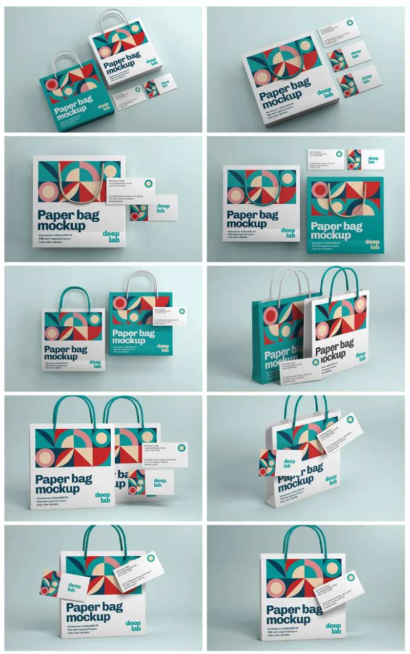 高端企业品牌智能样机贴图-采灵感-cailinggan.com