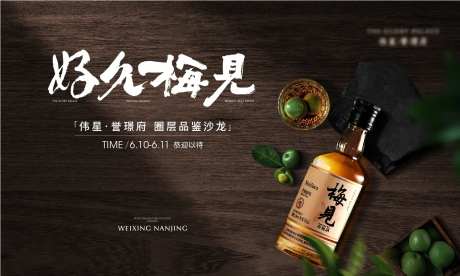 红酒品鉴杨梅酒海报-采灵感-https://www.cailinggan.com/