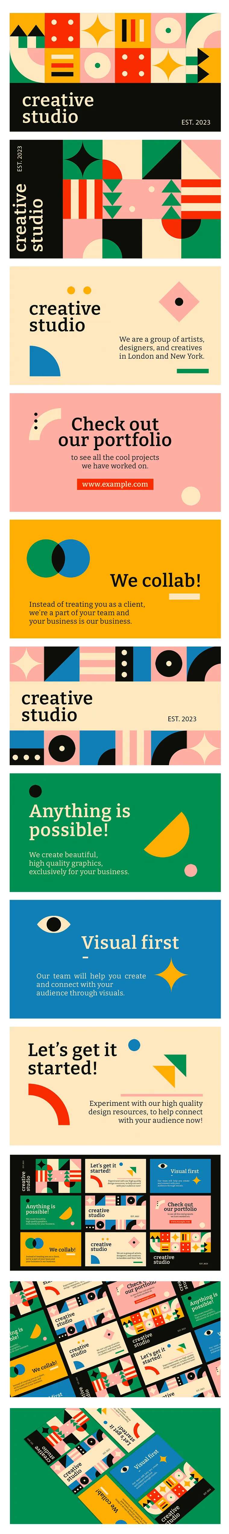 创意图形banner-采灵感-cailinggan.com