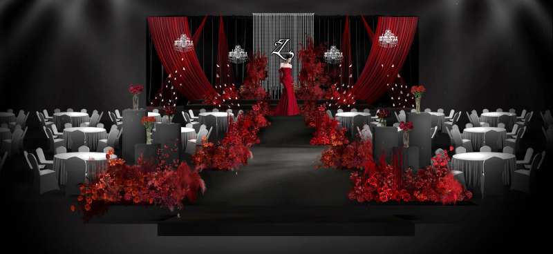 婚礼仪式区-采灵感-cailinggan.com