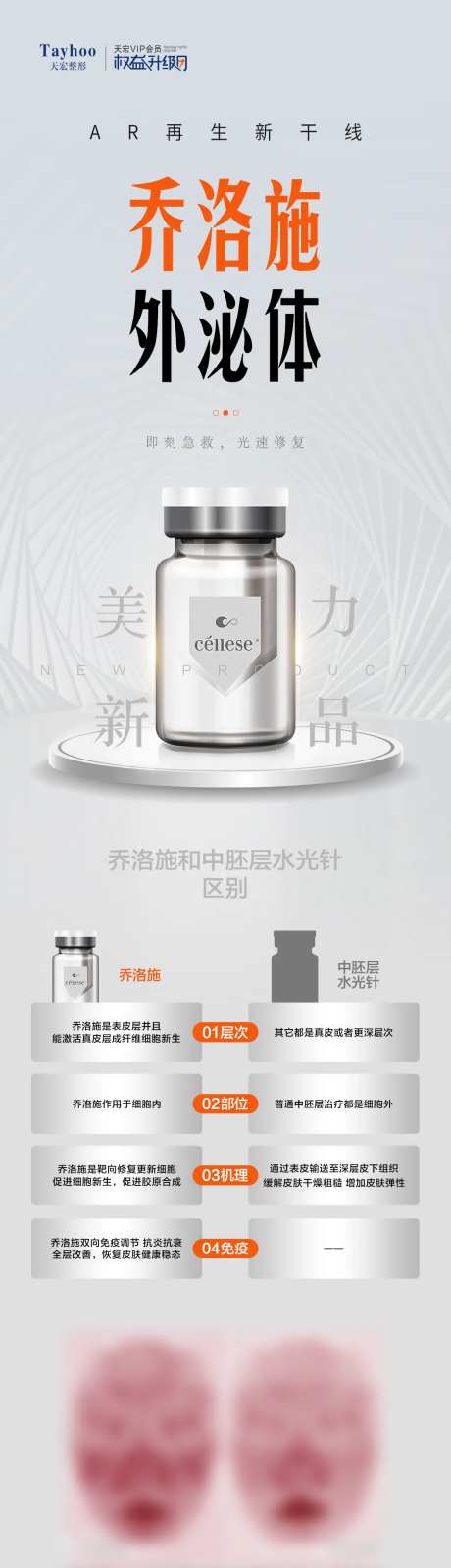 医美乔洛施外泌体海报-采灵感-https://www.cailinggan.com/