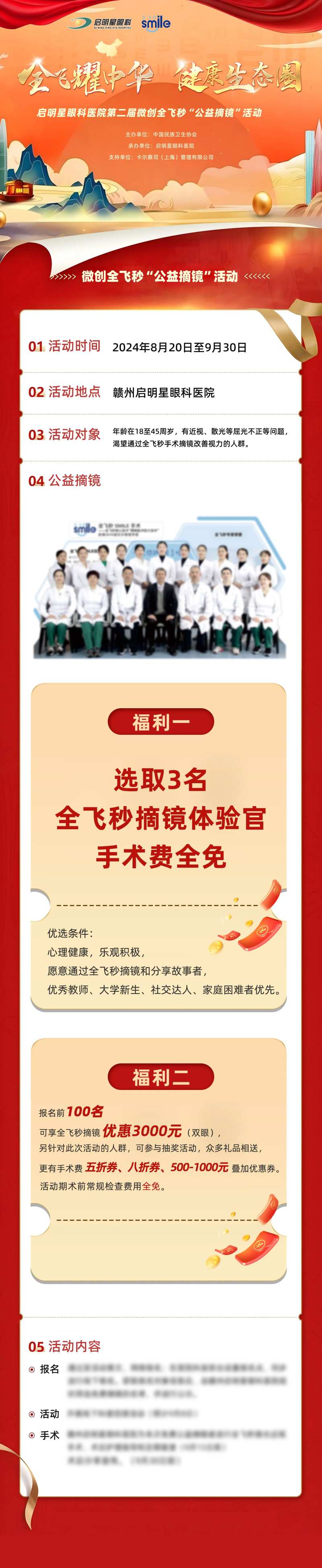 医疗眼科治疗海报长图-采灵感-cailinggan.com