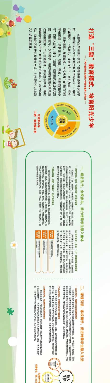 学校融合教育宣传栏-采灵感-https://www.cailinggan.com/