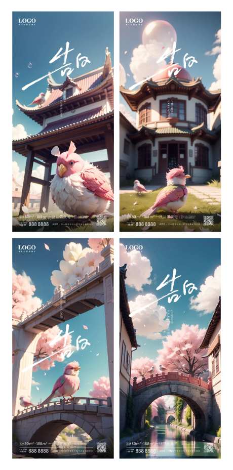 七夕，情人节，恋爱，海报-采灵感-https://www.cailinggan.com/