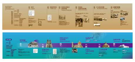 文化墙企业历程背景板-采灵感-https://www.cailinggan.com/