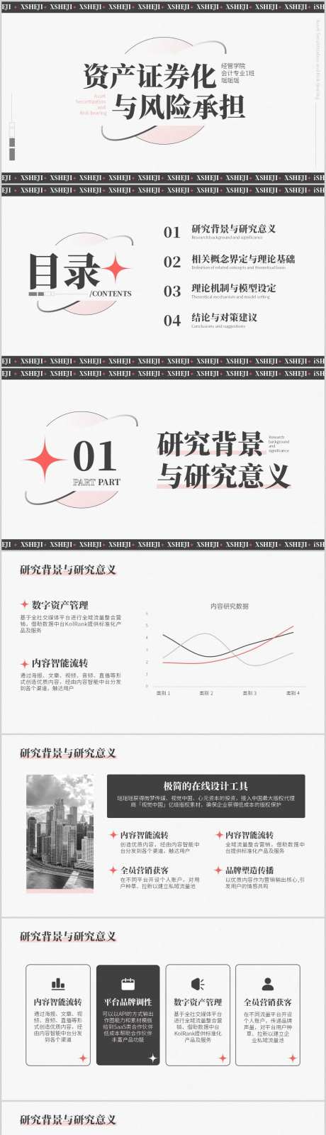 资产证券化风险承担PPT-采灵感-https://www.cailinggan.com/