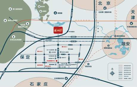 雄安片区区位图-采灵感-https://www.cailinggan.com/