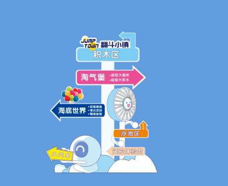 儿童游乐场打卡导视-采灵感-https://www.cailinggan.com/
