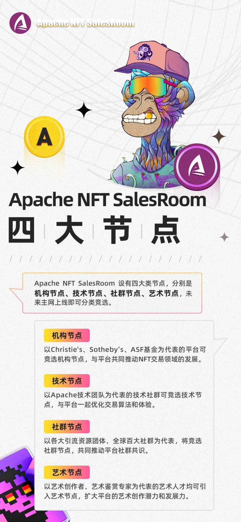 区块链NFT宣传海报-采灵感-cailinggan.com
