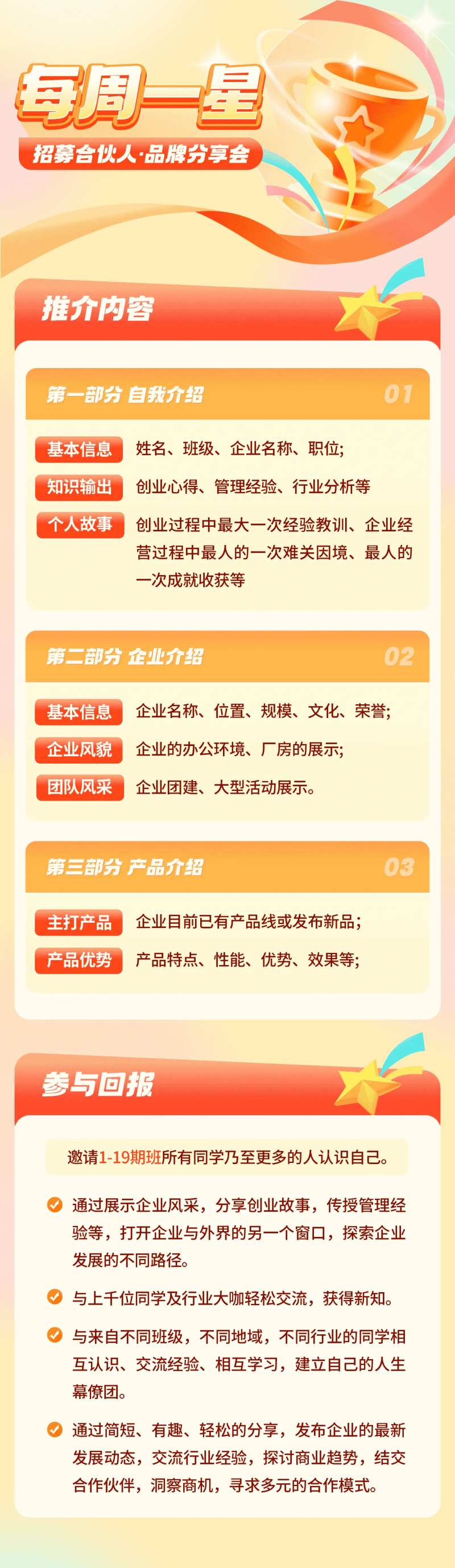 每周一星品牌分享会海报-采灵感-cailinggan.com