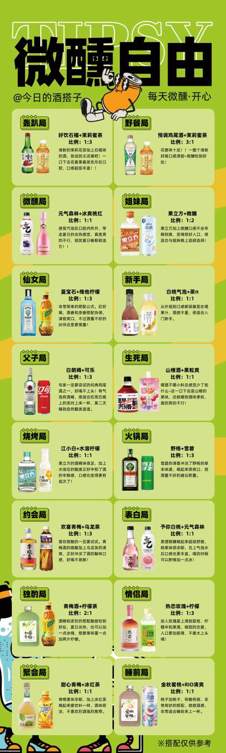 果酒搭配长图海报-采灵感-https://www.cailinggan.com/