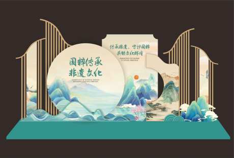 传统文化美陈堆头-采灵感-https://www.cailinggan.com/