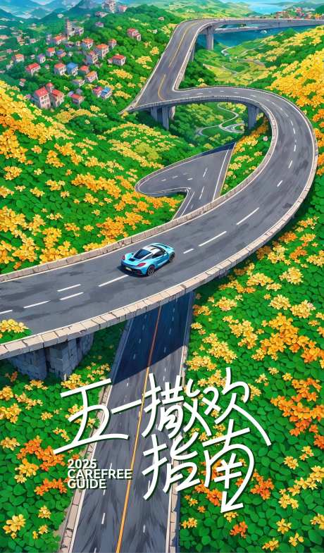 51撒欢指南海报-采灵感-https://www.cailinggan.com/