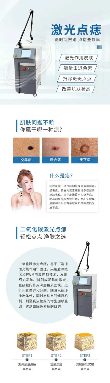 激光点痣长图海报-采灵感-https://www.cailinggan.com/