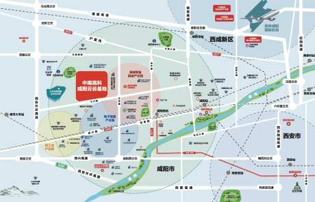 地产区位图海报-采灵感-https://www.cailinggan.com/