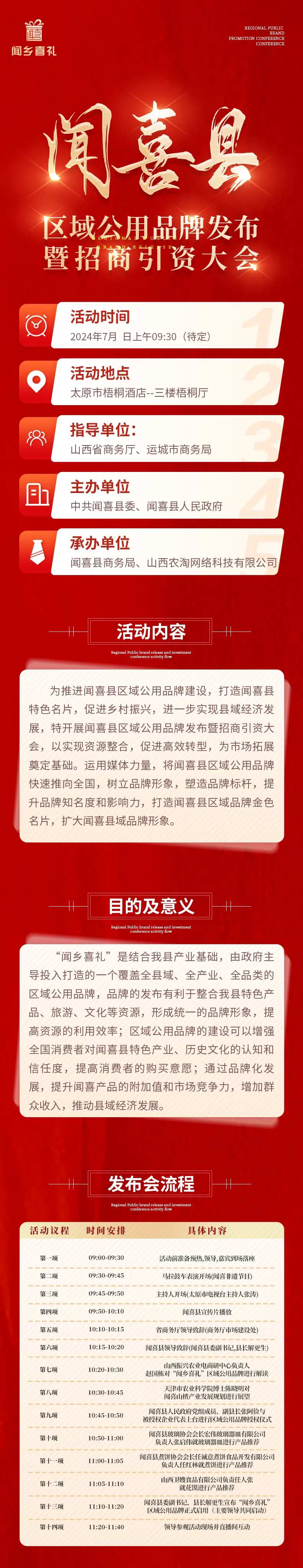 招商引资大会活动流程长图-采灵感-cailinggan.com