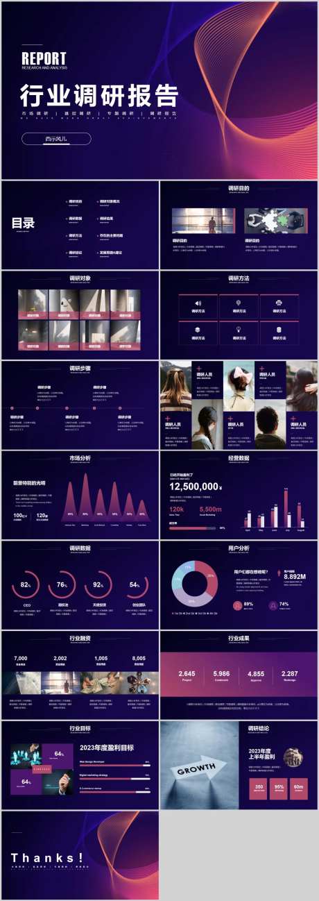 渐变风行业调研报告.PPT-采灵感-https://www.cailinggan.com/