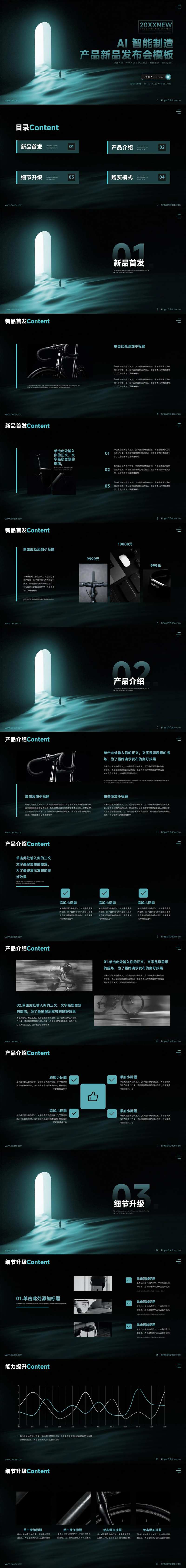 AI 智能制造产品推广PPT-采灵感-cailinggan.com