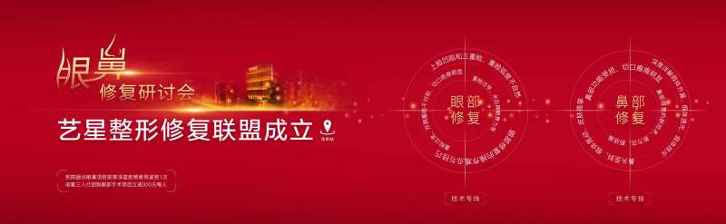 眼鼻整形活动海报展板-采灵感-cailinggan.com