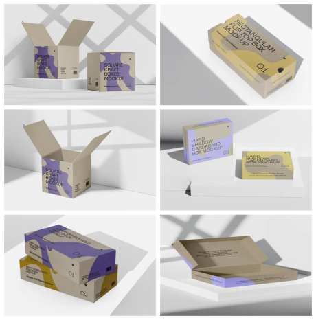 紫色方盒包装样机-采灵感-https://www.cailinggan.com/