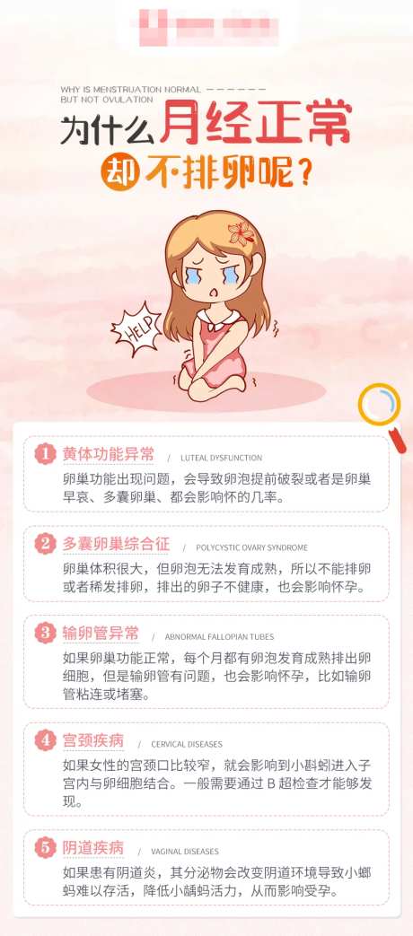 月经知识科普宣传海报-采灵感-https://www.cailinggan.com/