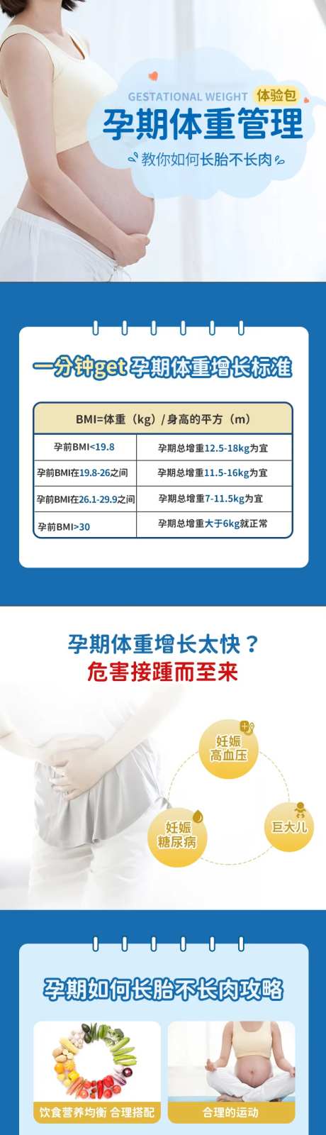 孕期体重管理-采灵感-https://www.cailinggan.com/