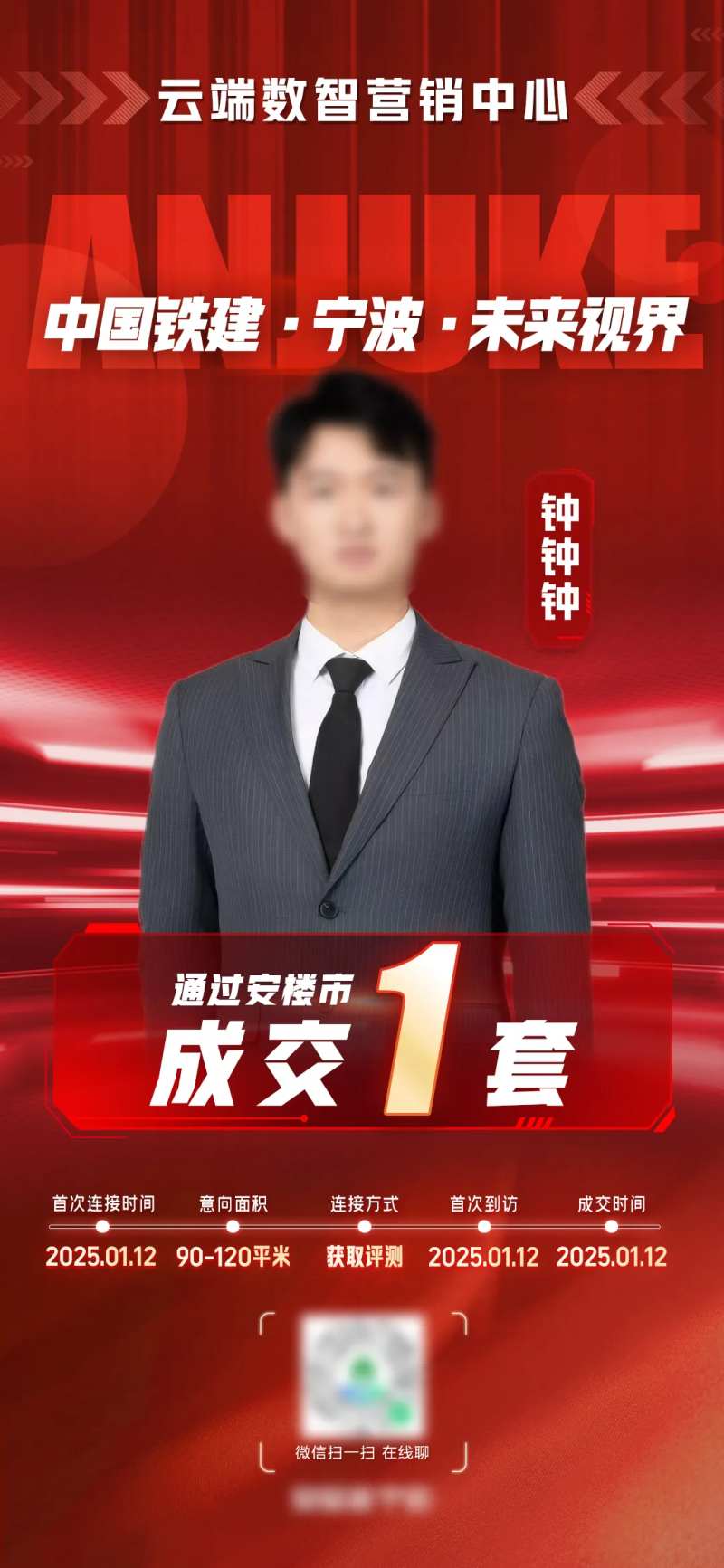 地产项目顾问成交喜报-采灵感-cailinggan.com