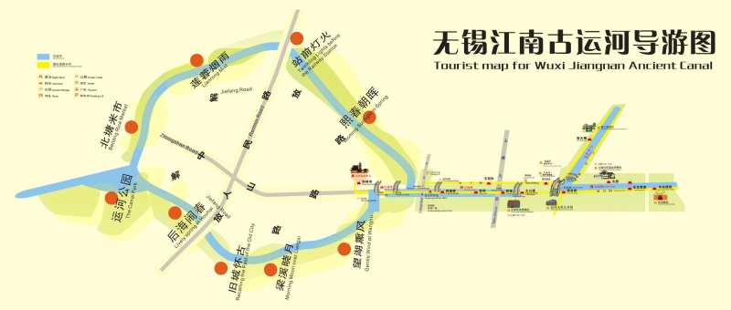 无锡古运河导游图-采灵感-cailinggan.com