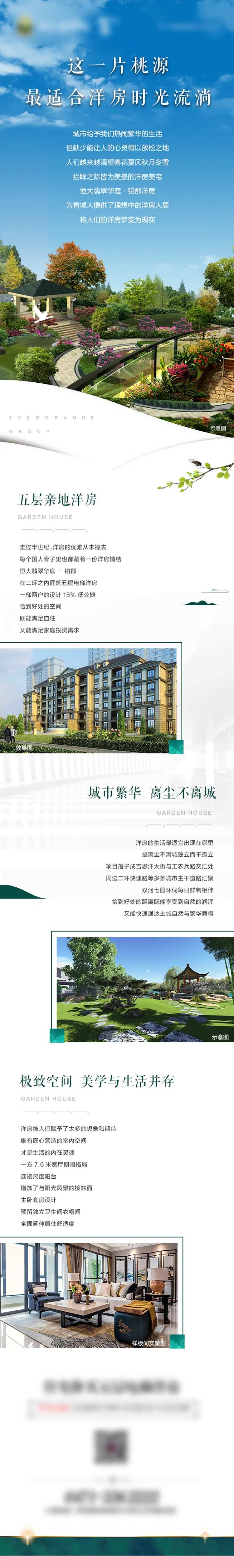 地产洋房买点长图-采灵感-cailinggan.com